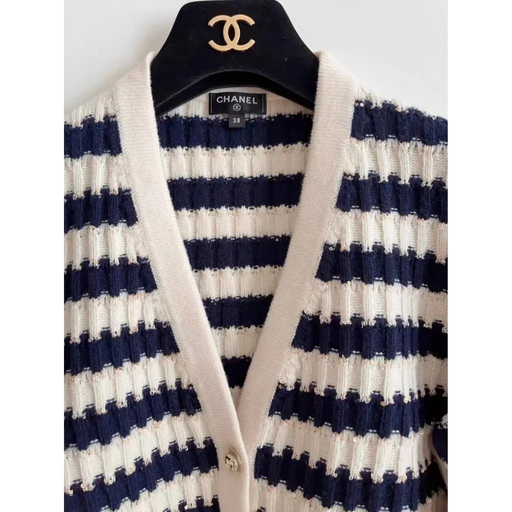 Chanel Cashmere Knitwear MultiColor Cashmere Very good - Inside View