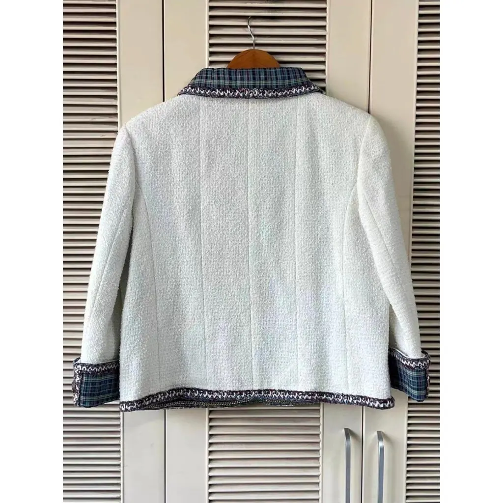 Chanel La Petite Veste Noire Tweed Jacket MultiColor Tweed Very good - Back View