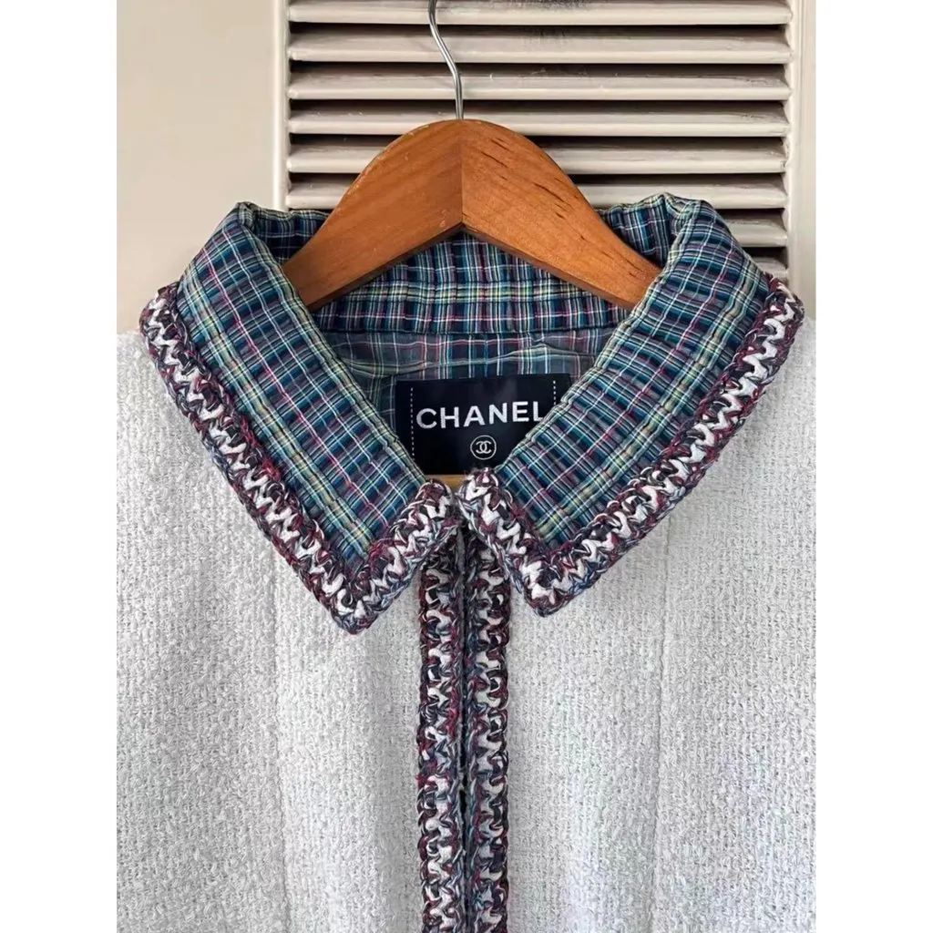 Chanel La Petite Veste Noire Tweed Jacket MultiColor Tweed Very good - Inside View