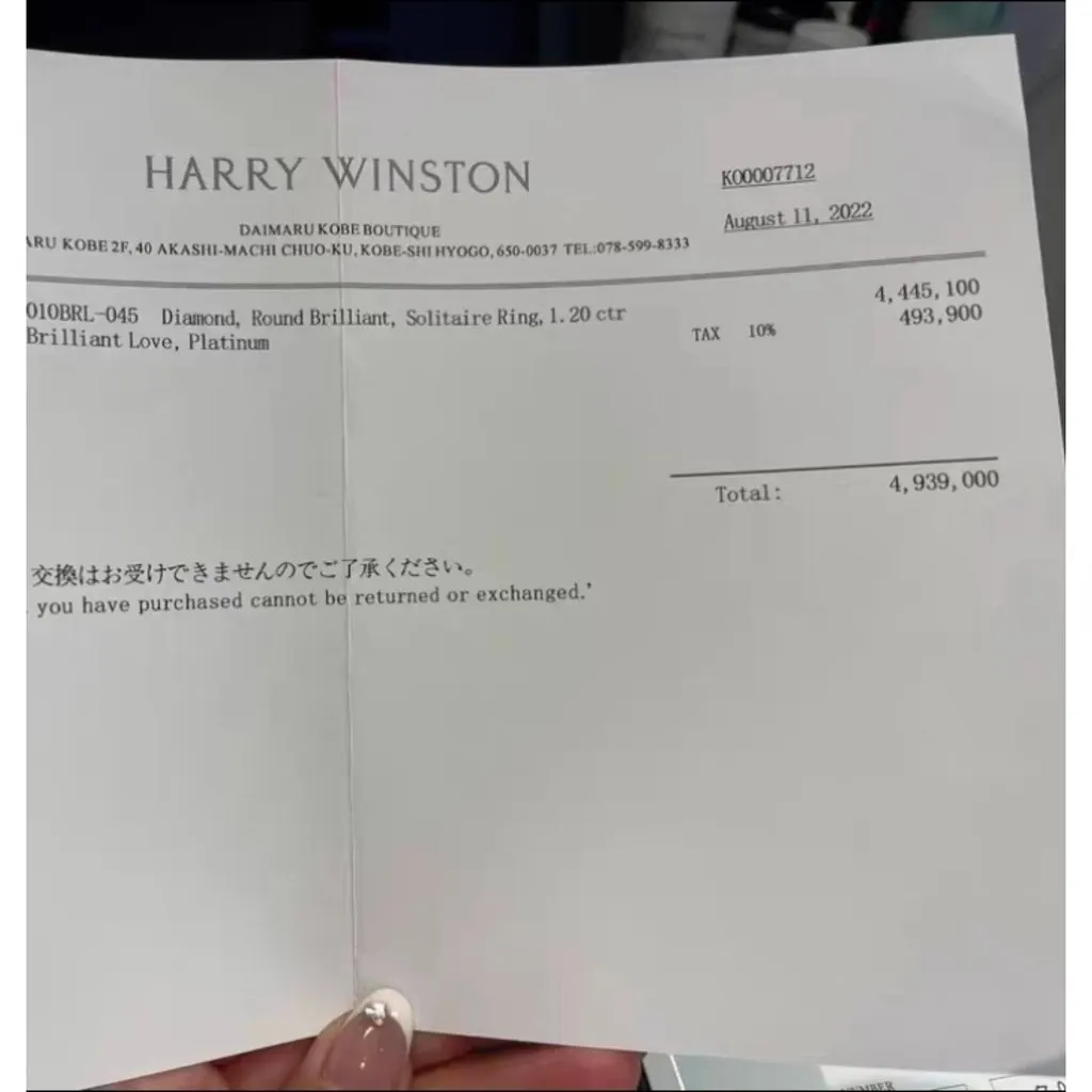 Harry Winston Ring MultiColor Very good - Box View
