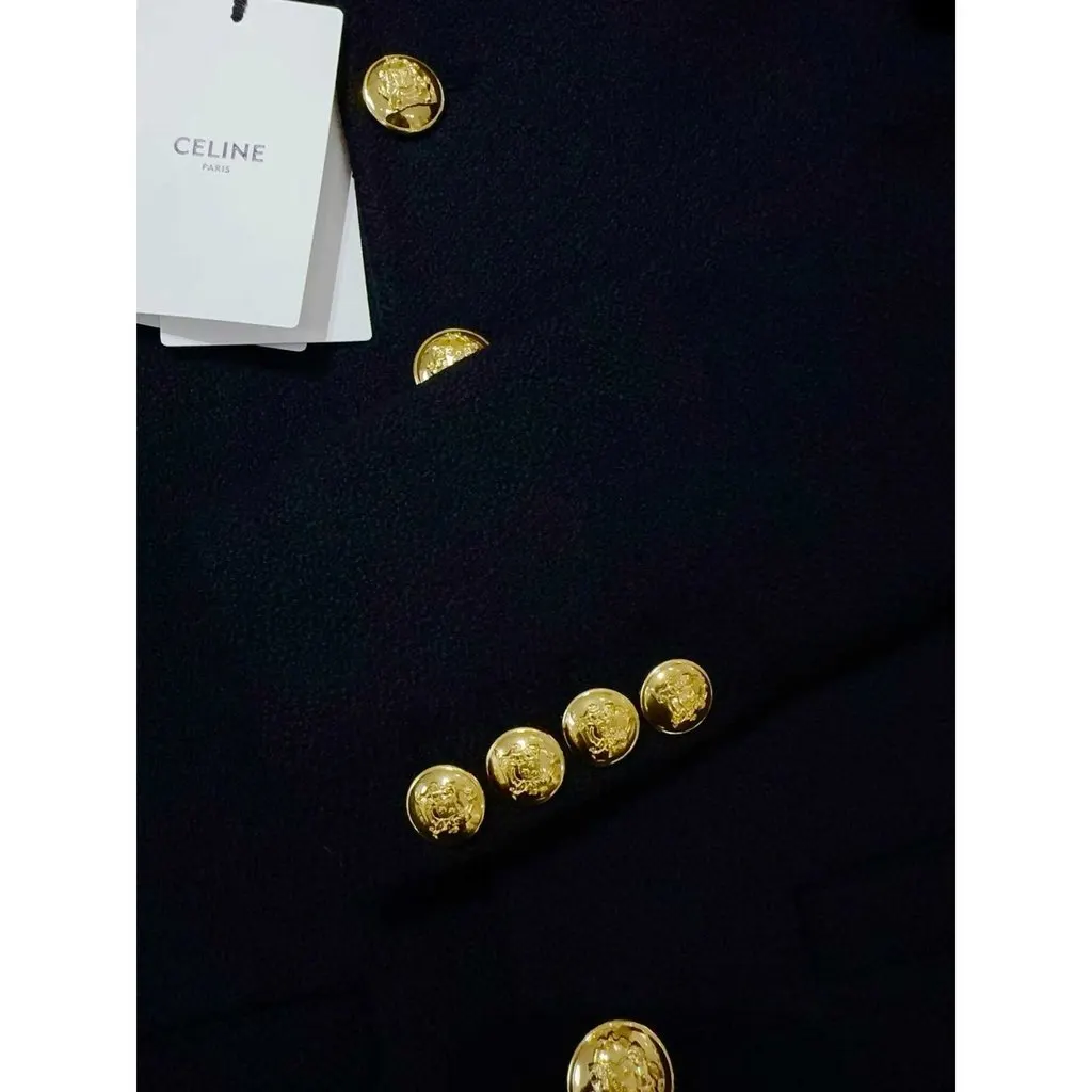 Celine Wool Jacket MultiColor Wool Never worn, with tag - Inside View