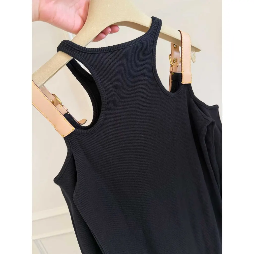 Louis Vuitton Cotton Dress MultiColor Cotton Very good - Inside View