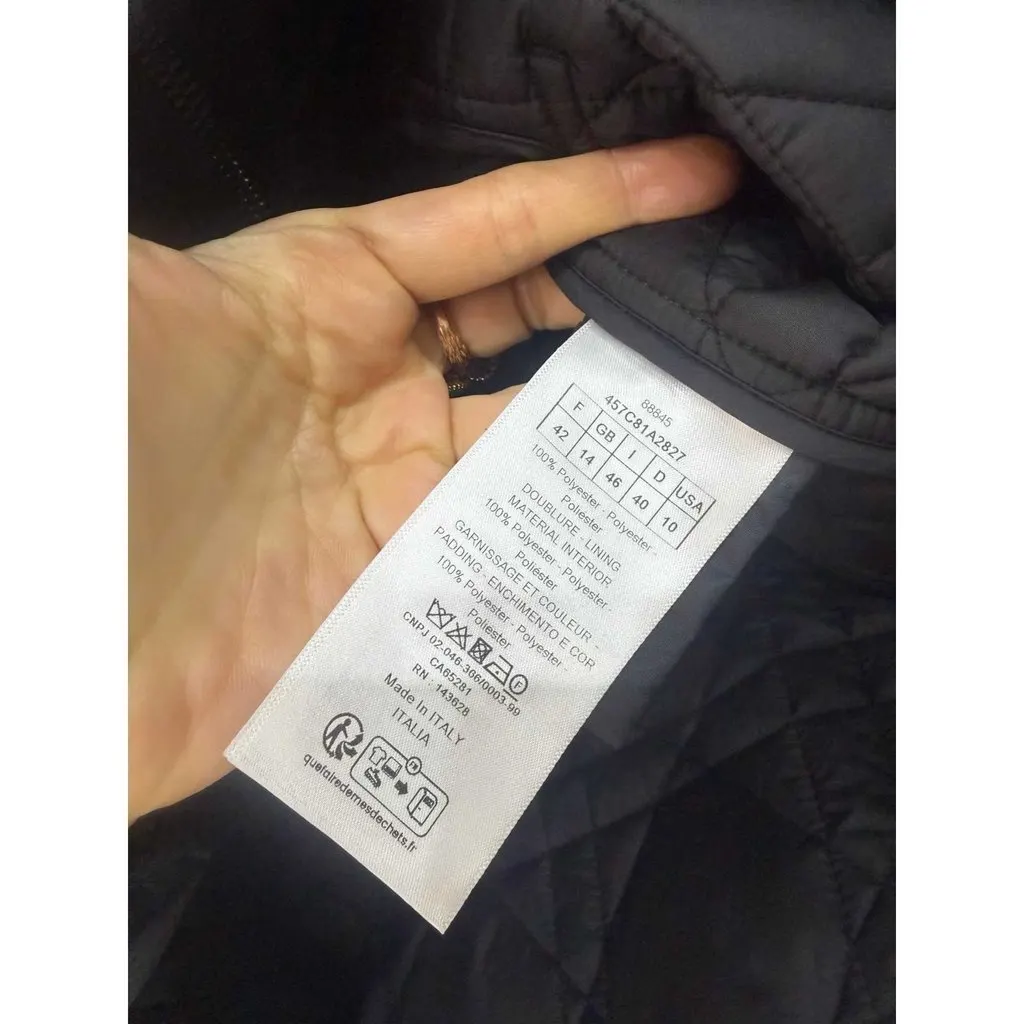 Dior Polyester Coat MultiColor Polyester Never worn, with tag - Model View