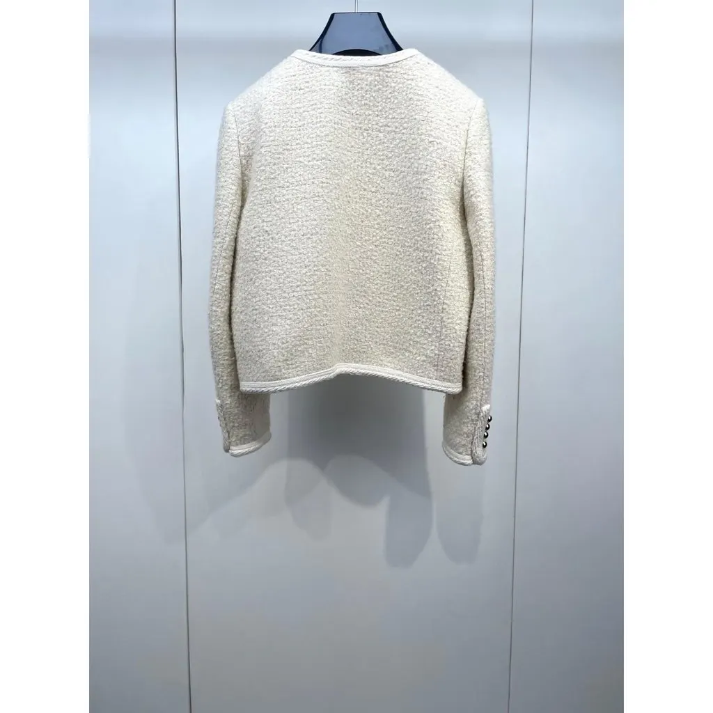 Celine Cashmere Jacket MultiColor Cashmere Never worn, with tag - Back View