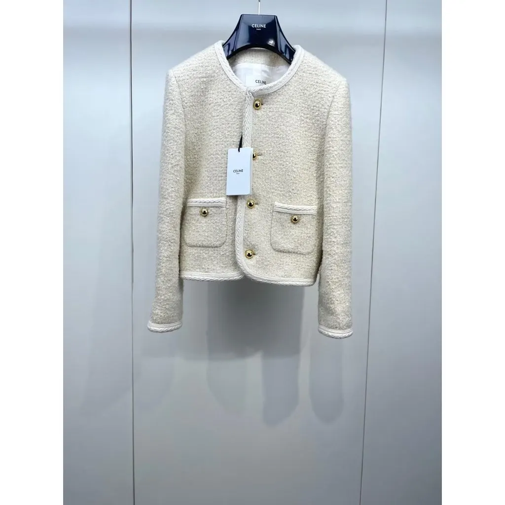 Celine Cashmere Jacket MultiColor Cashmere Never worn, with tag - Box View