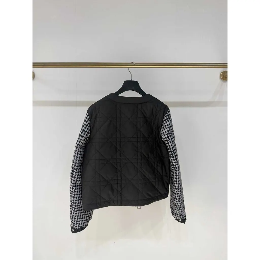 Dior Wool Leather Jacket MultiColor Wool Never worn, with tag - Inside View
