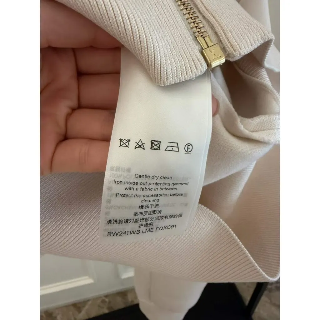 Louis Vuitton Silk Knitwear MultiColor Silk Never worn, with tag - Inside View