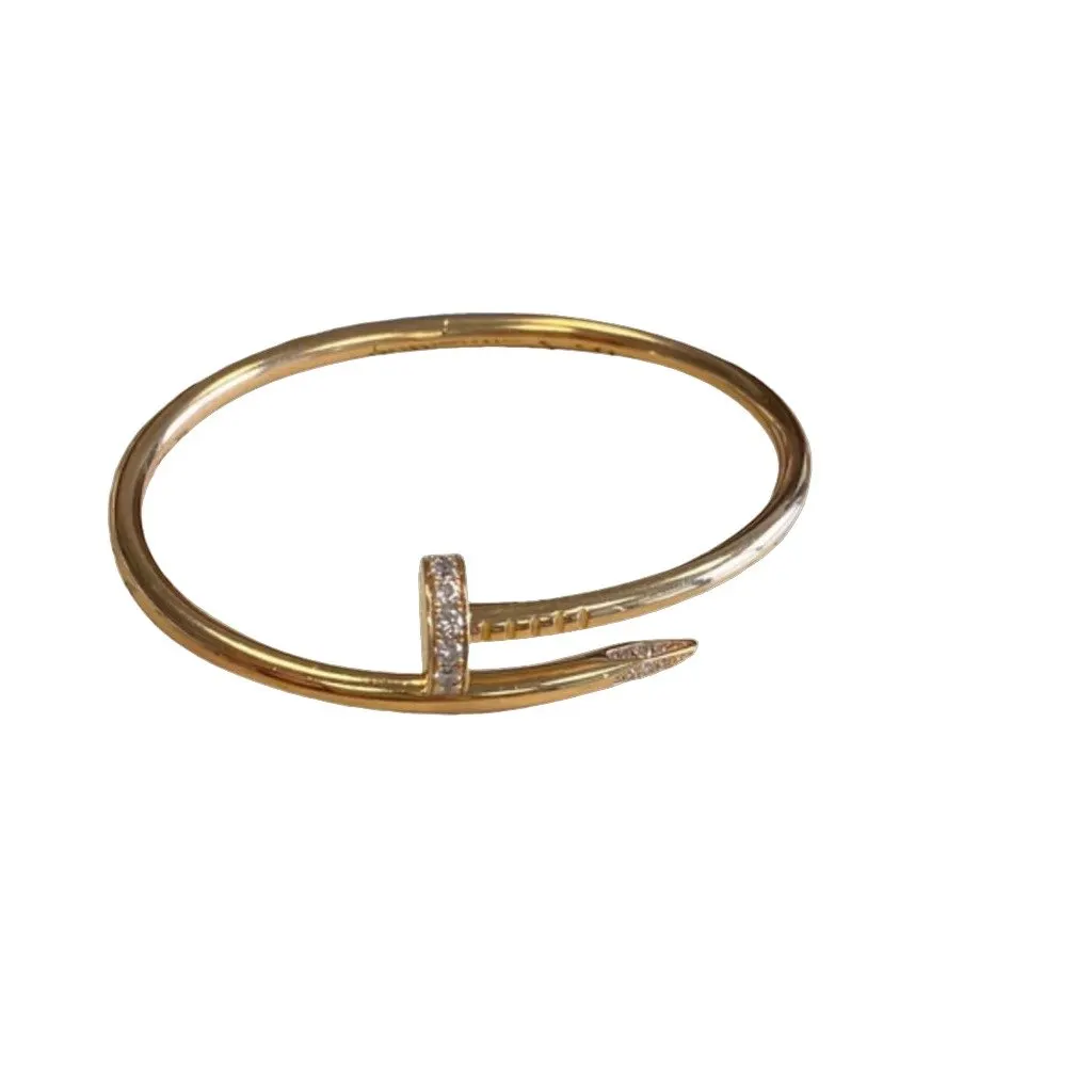 Cartier Juste Un Clou PM Pink Gold Bracelet MultiColor Very good - Front View