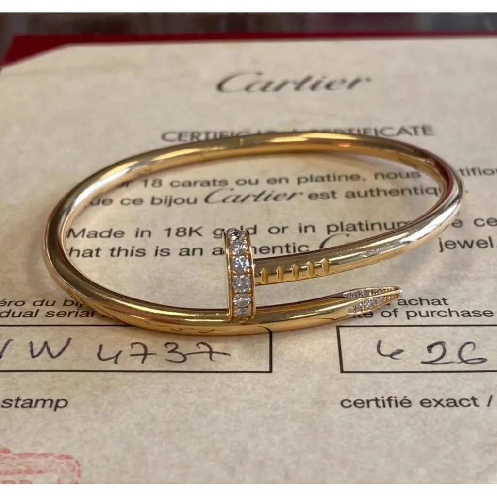 Cartier Juste Un Clou PM Pink Gold Bracelet MultiColor Very good - Inside View