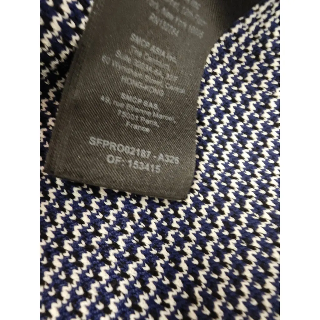 Sandro Navy Synthetic Dress Navy Very good - Box View