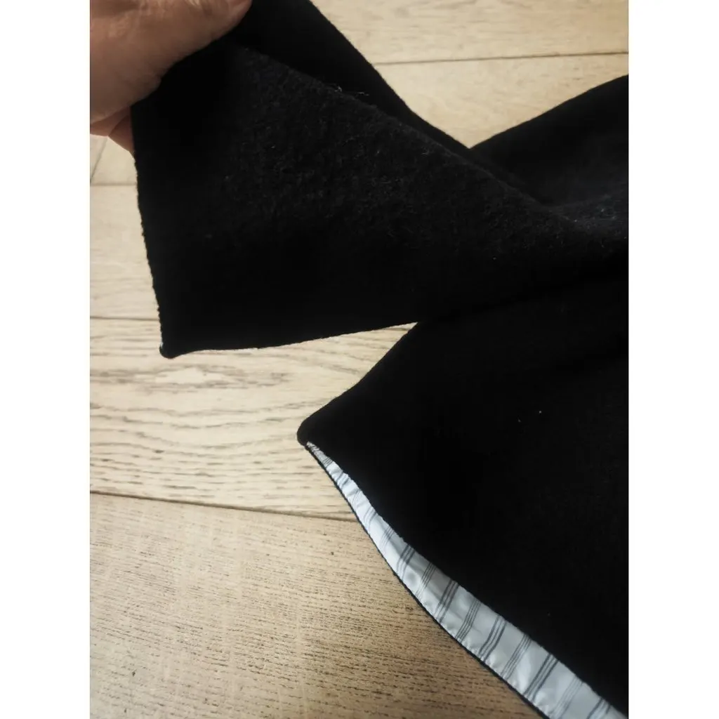 Emporio Armani Black Wool Jacket Black Wool Very good - Model View
