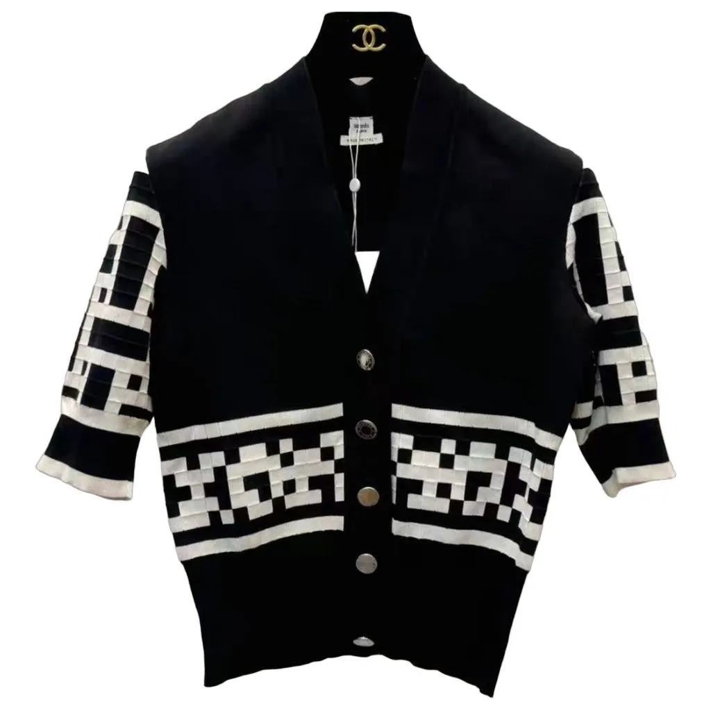 Hermes Black Silk Knitwear Black Silk Very good - Front View