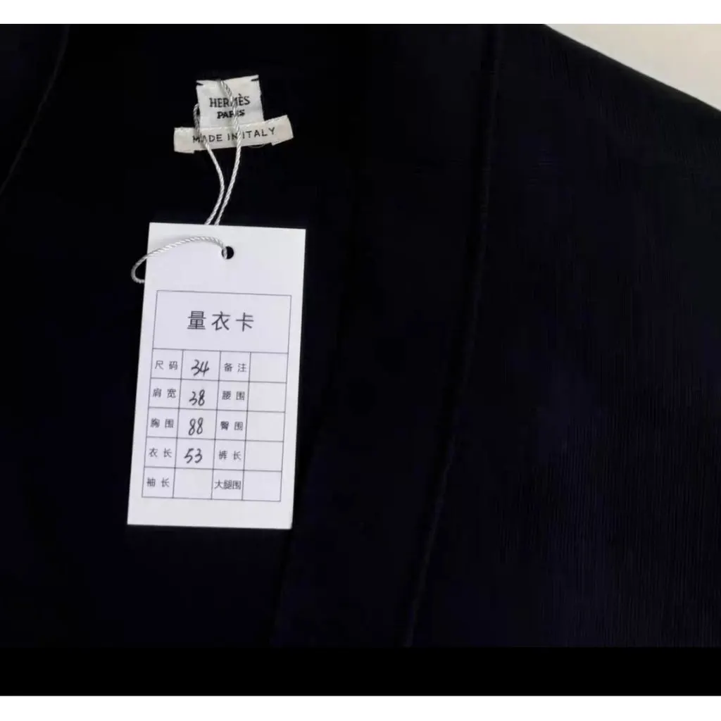 Hermes Black Silk Knitwear Black Silk Very good - Inside View