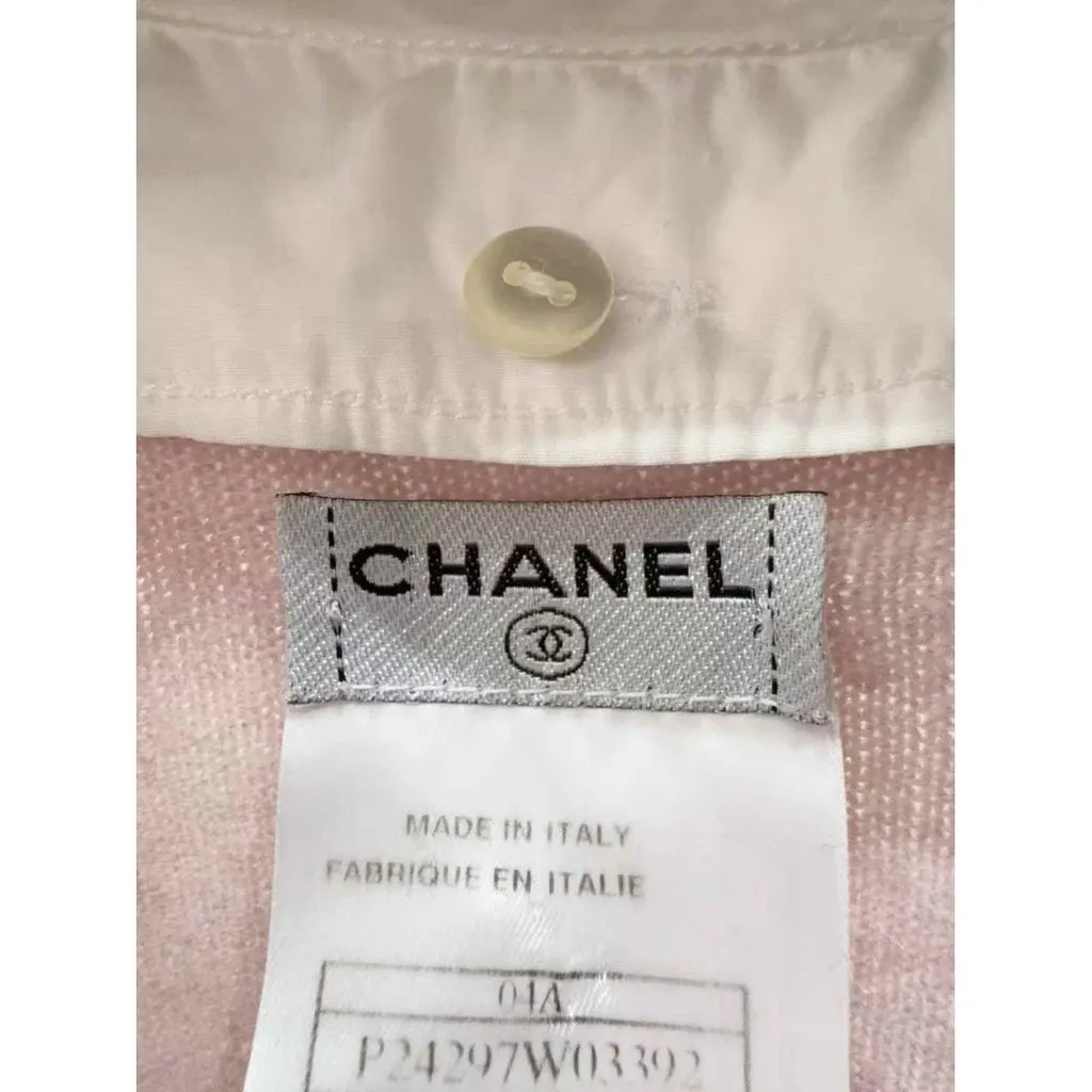 Chanel Pink Cashmere Knitwear Pink Cashmere Very good - Inside View