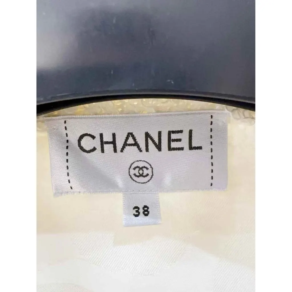 Chanel La Petite Veste Noire Tweed Jacket MultiColor Tweed Very good - Inside View