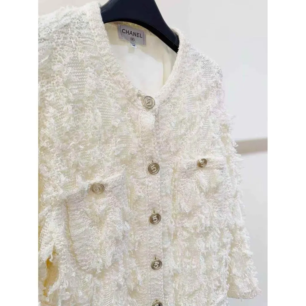 Chanel La Petite Veste Noire Tweed Jacket MultiColor Tweed Very good - Box View
