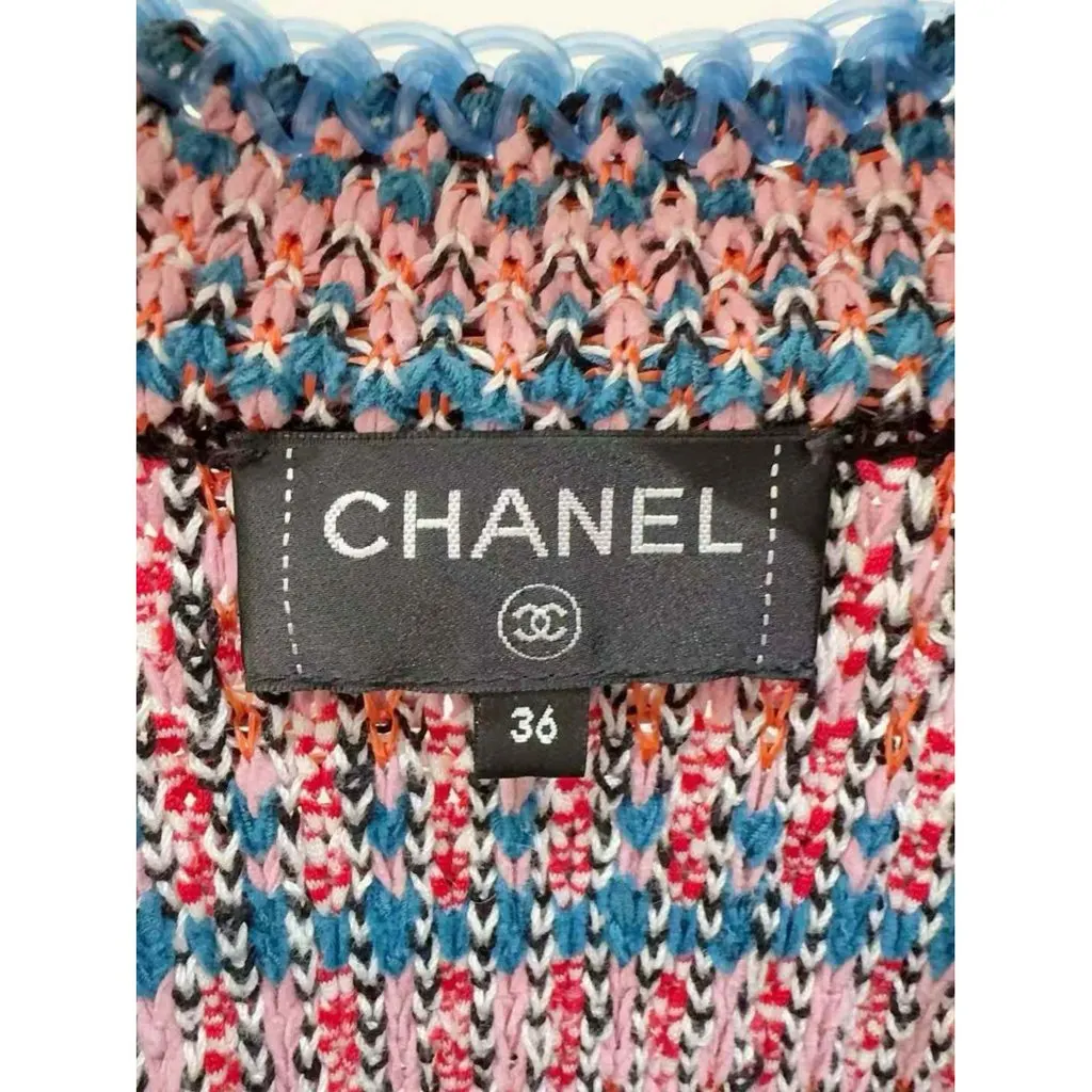 Chanel Silk Knitwear MultiColor Silk Very good - Inside View