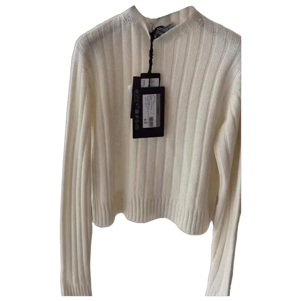 Prada Cashmere Knitwear MultiColor Cashmere Never worn - Front View