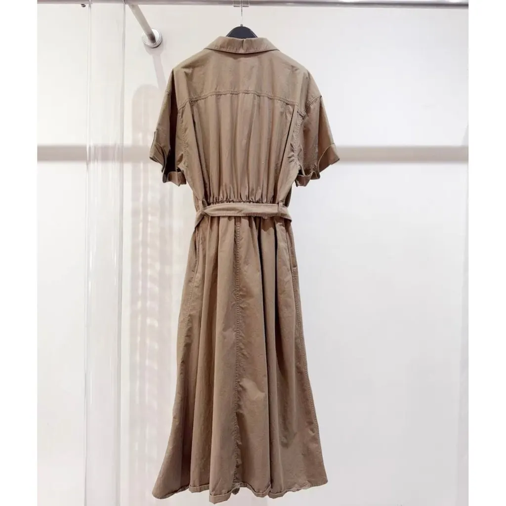 Celine Cotton Dress MultiColor Cotton Very good - Back View