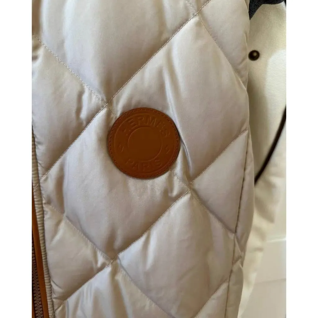 Hermes Polyester Coat MultiColor Polyester Very good - Model View