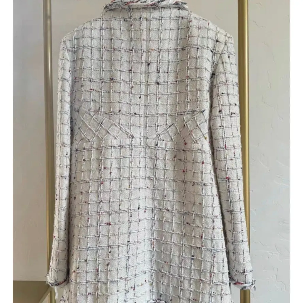 Chanel La Petite Veste Noire Tweed Jacket MultiColor Tweed Very good - Inside View