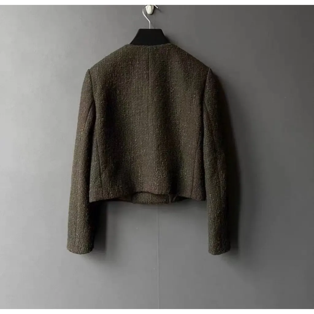 Celine Wool Jacket MultiColor Wool Very good - Back View