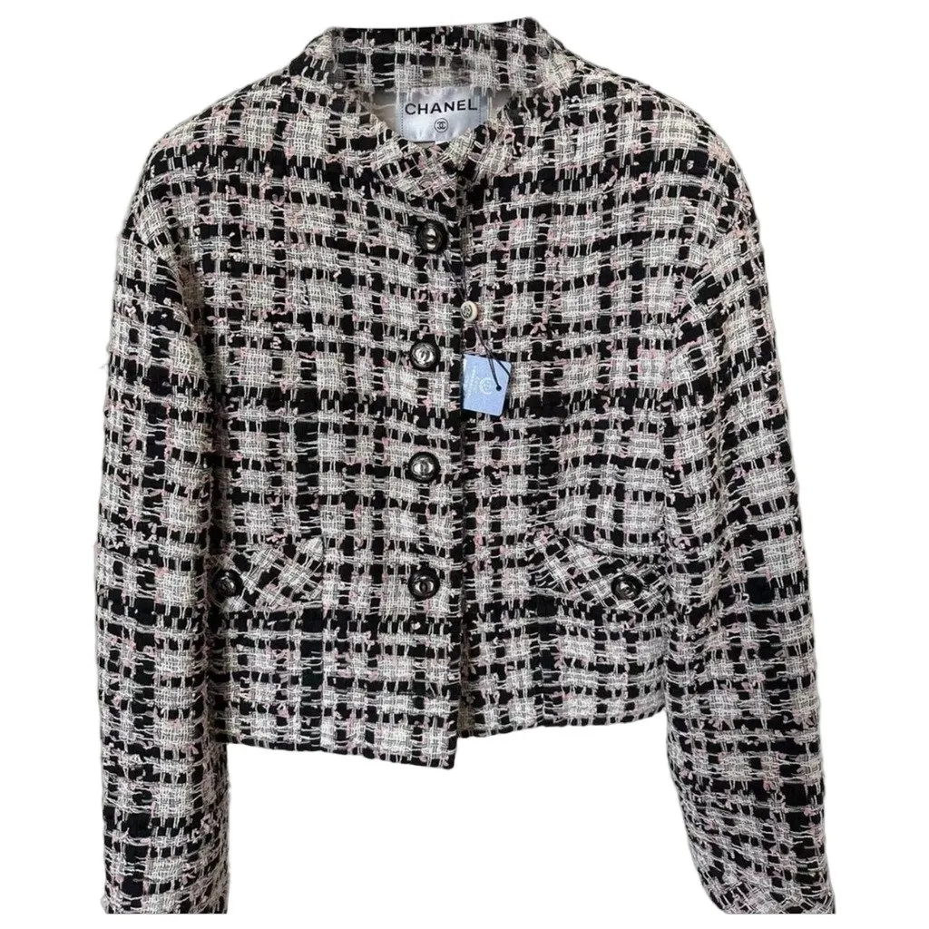 Chanel La Petite Veste Noire Polyester Jacket MultiColor Polyester Very good - Front View