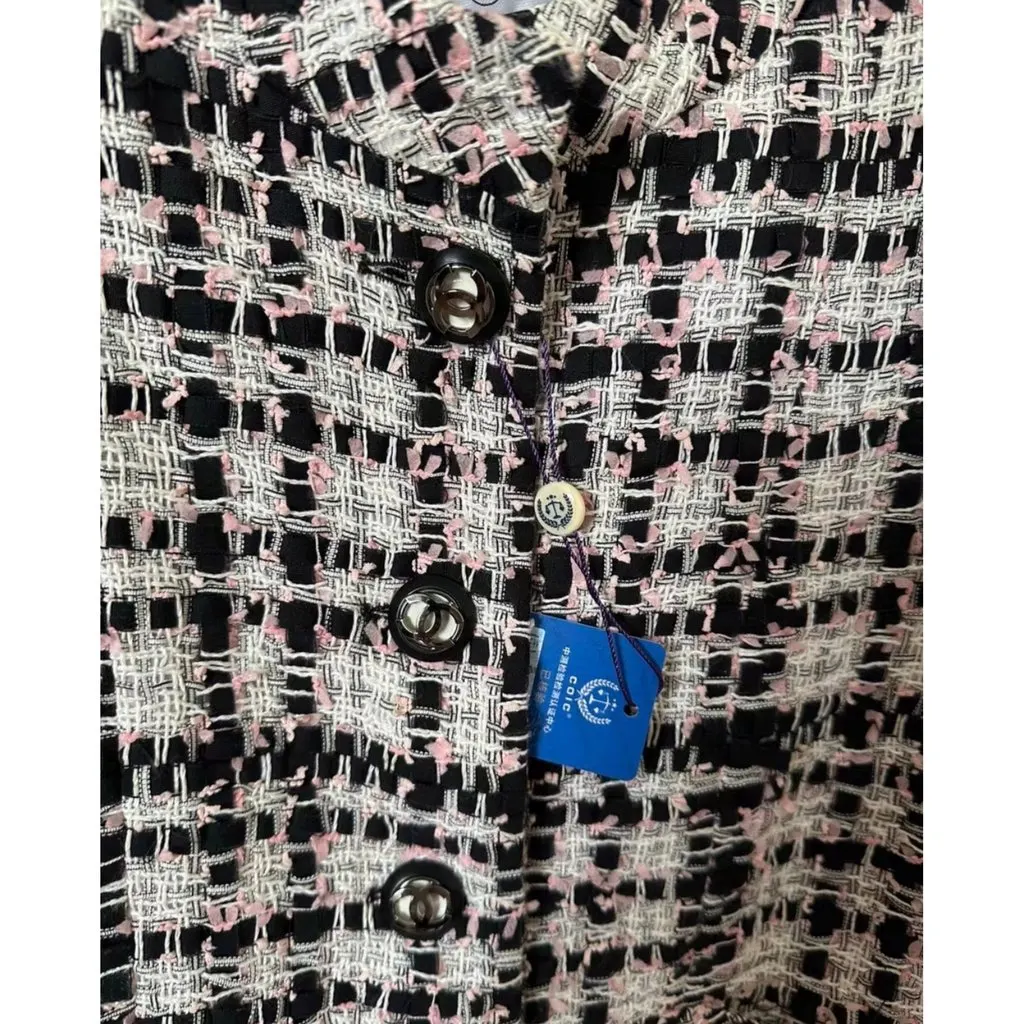 Chanel La Petite Veste Noire Polyester Jacket MultiColor Polyester Very good - Back View