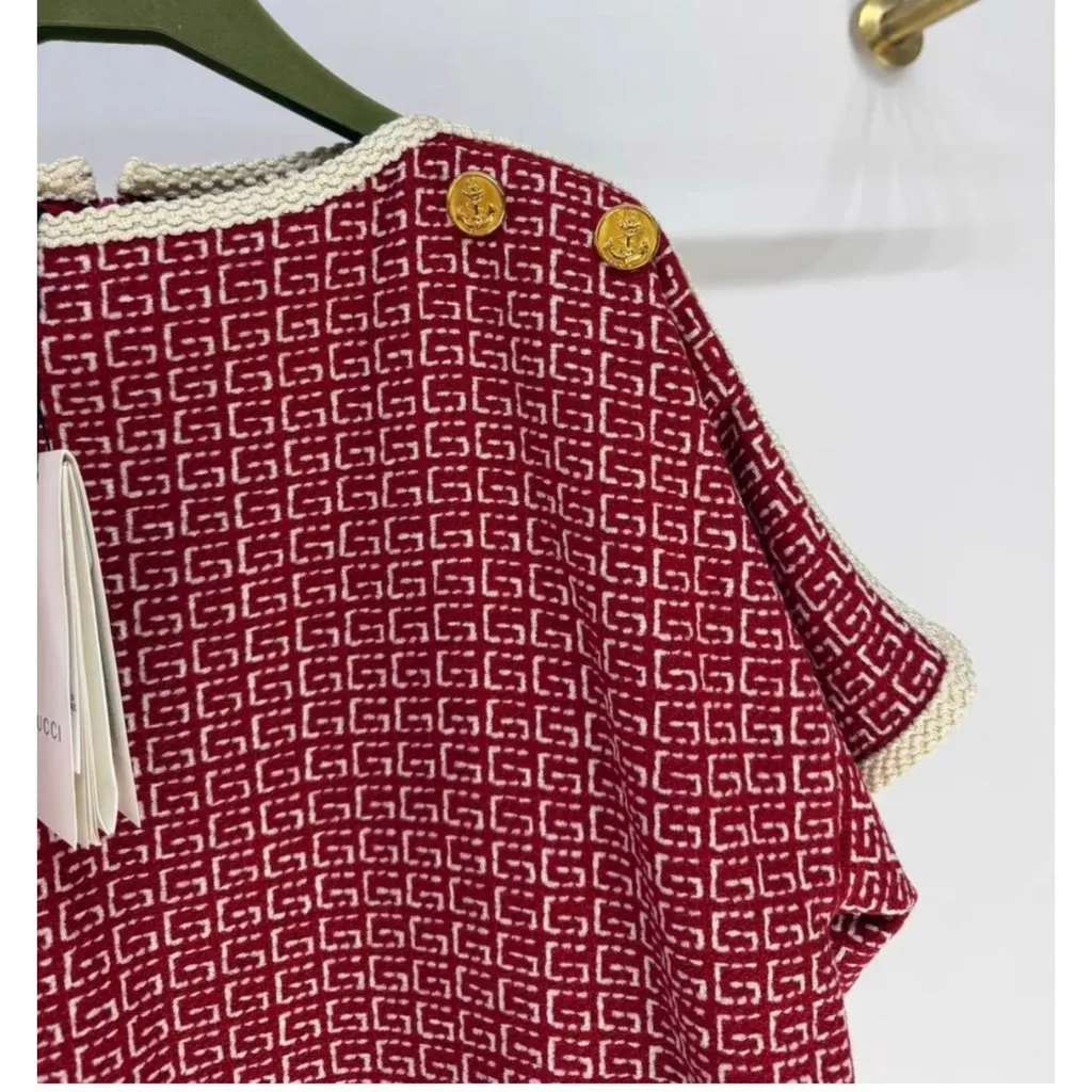 Gucci Wool Dress MultiColor Wool Never worn, with tag - Box View