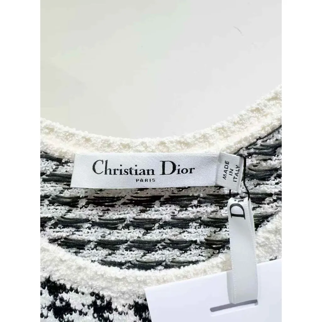 Dior J'Adior Cotton Top MultiColor Cotton Never worn, with tag - Back View