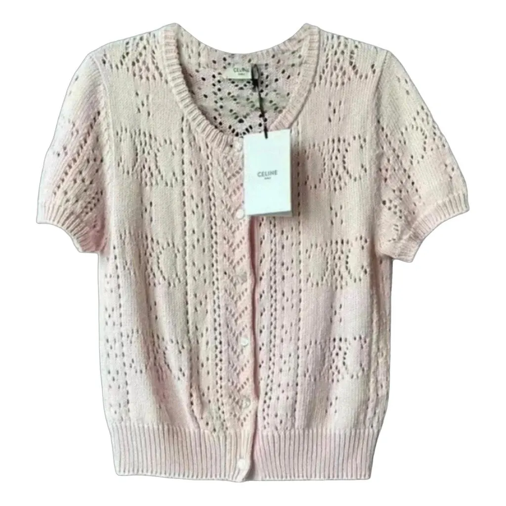 Celine Cotton Top MultiColor Cotton Never worn, with tag - Front View