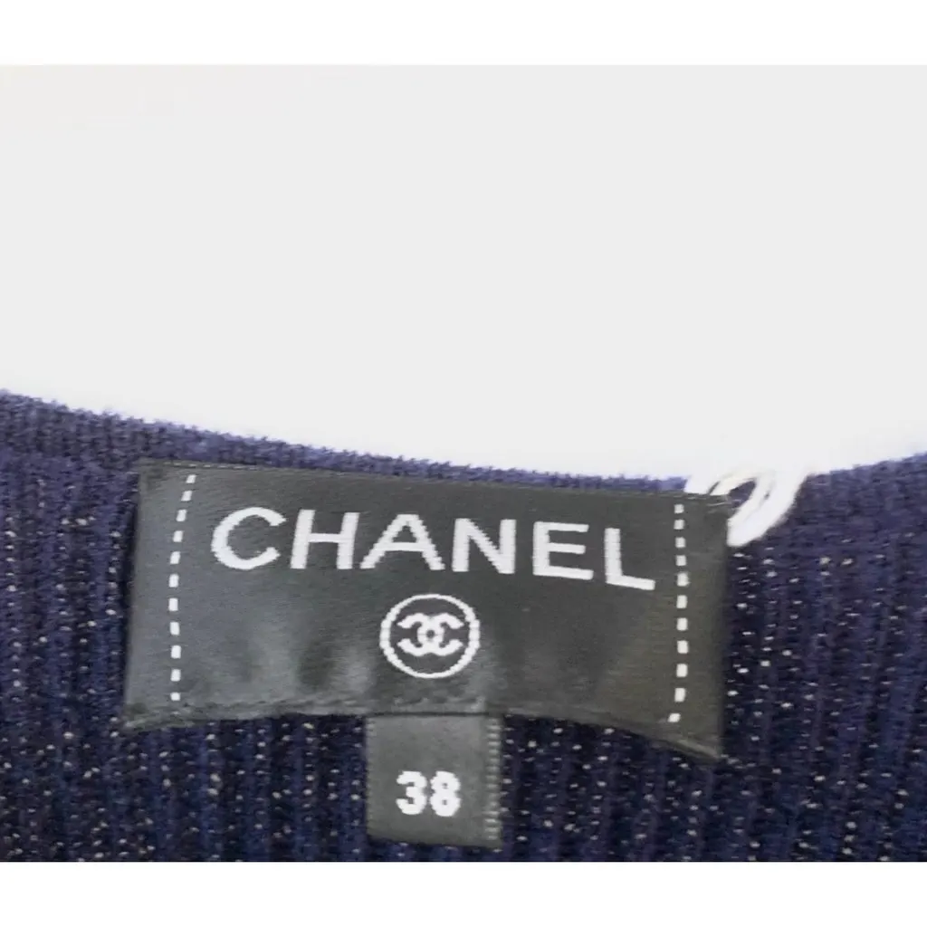 Chanel Viscose Dress MultiColor Viscose Very good - Box View