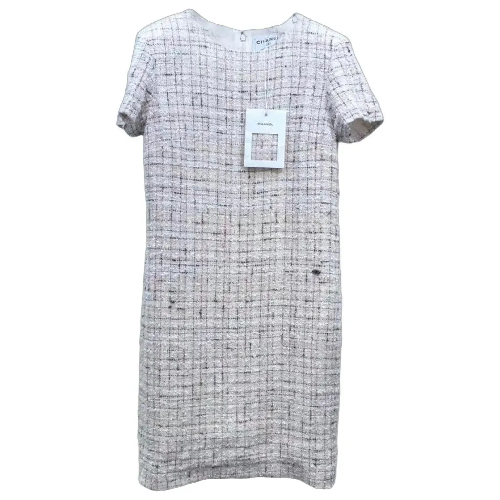 Chanel Viscose Dress MultiColor Viscose Never worn, with tag - Front View