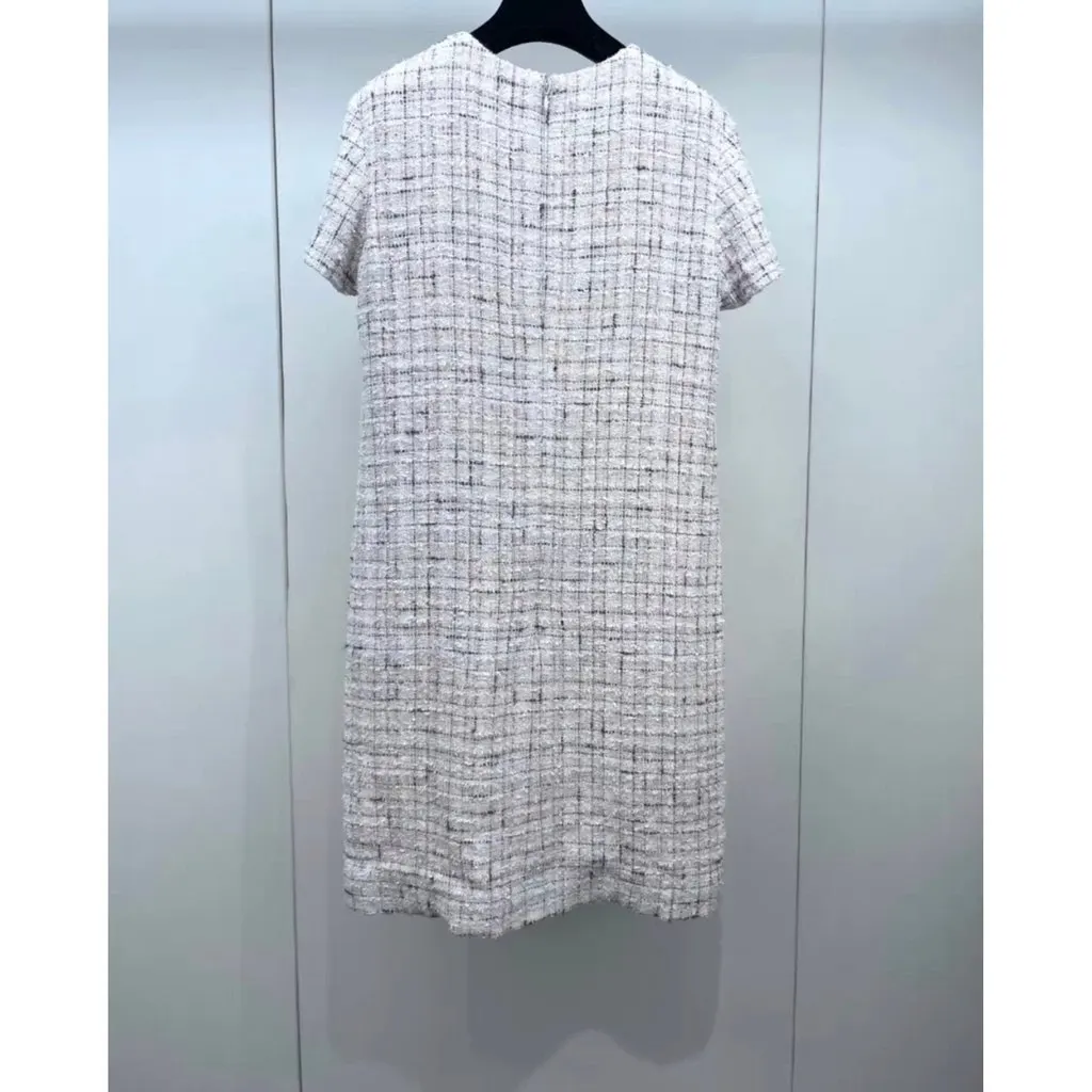 Chanel Viscose Dress MultiColor Viscose Never worn, with tag - Back View