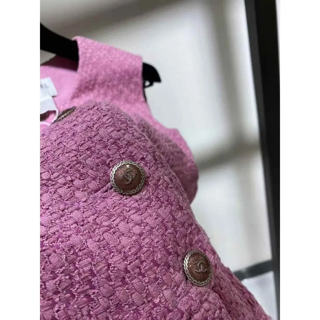 Chanel Cotton Dress MultiColor Cotton Very good - Inside View