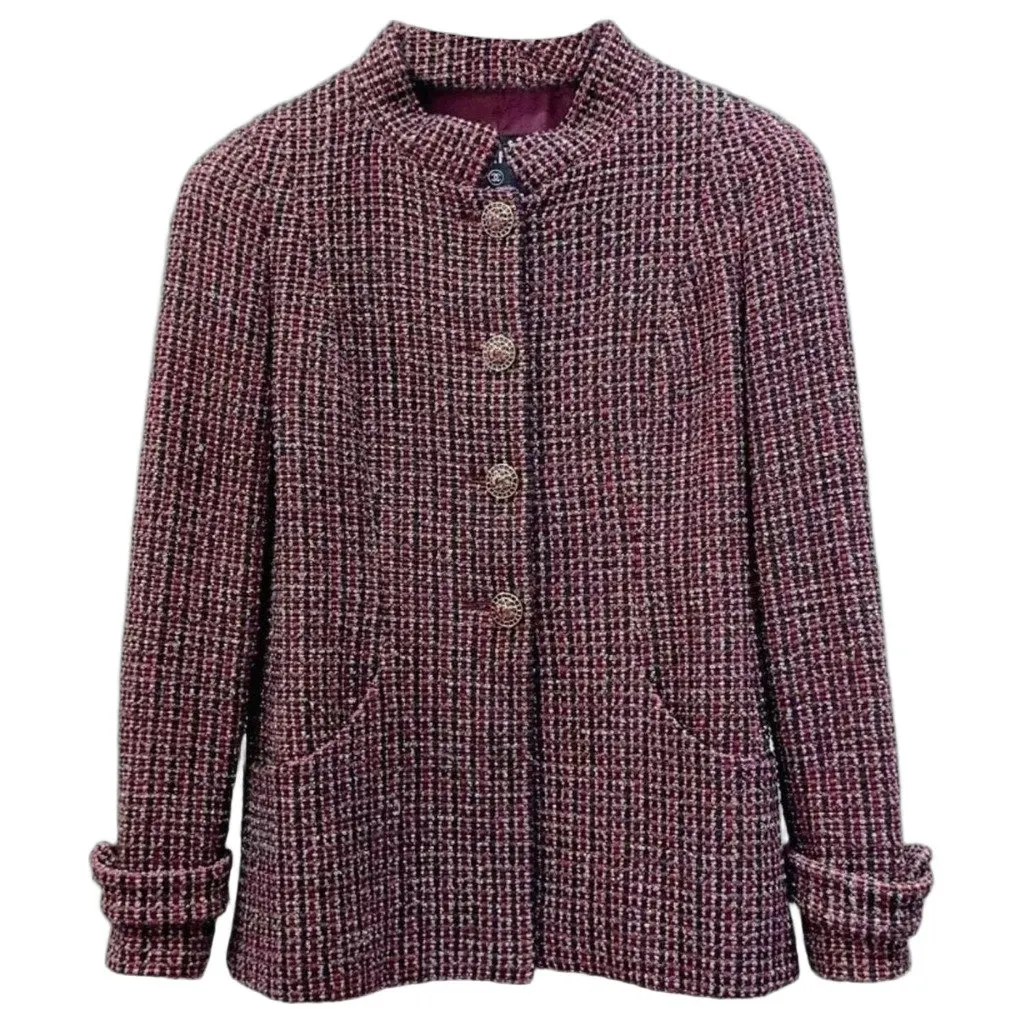 Chanel La Petite Veste Noire Wool Jacket MultiColor Wool Very good - Front View