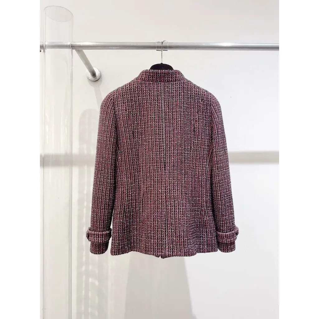 Chanel La Petite Veste Noire Wool Jacket MultiColor Wool Very good - Back View