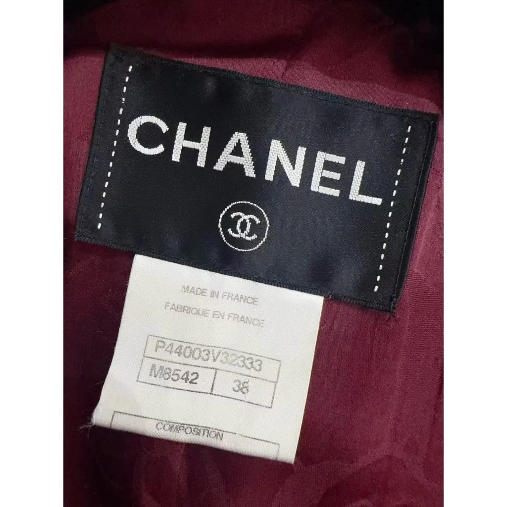 Chanel La Petite Veste Noire Wool Jacket MultiColor Wool Very good - Inside View