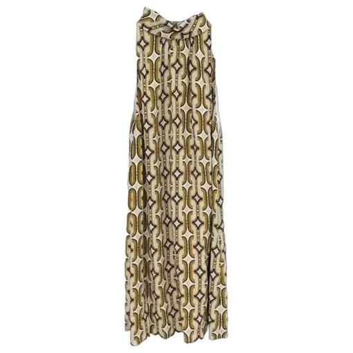 Celine Viscose Dress MultiColor Viscose Very good - Front View