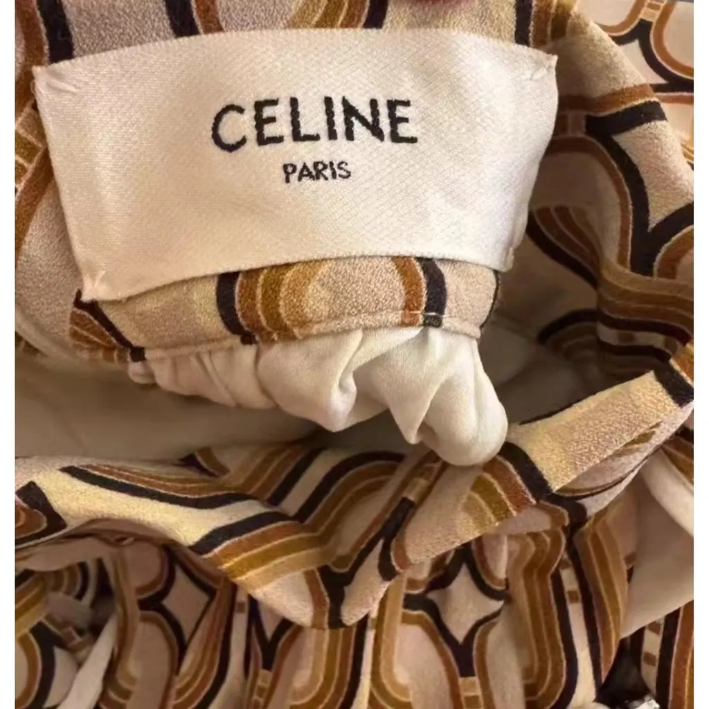 Celine Viscose Dress MultiColor Viscose Very good - Model View
