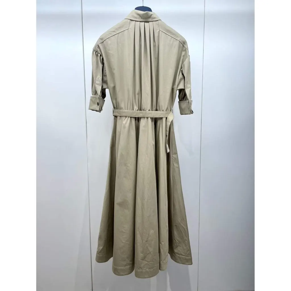 Dior Cotton Trench Coat MultiColor Cotton Never worn, with tag - Back View