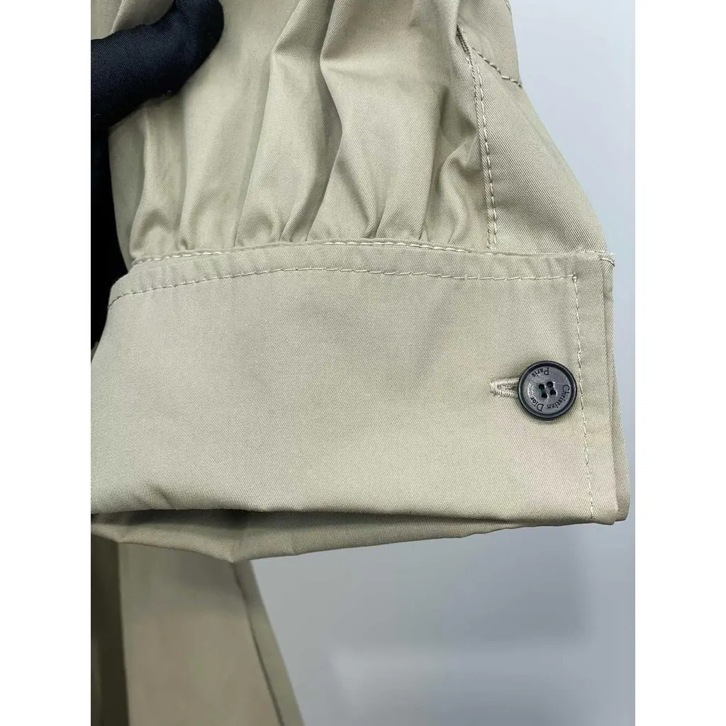 Dior Cotton Trench Coat MultiColor Cotton Never worn, with tag - Inside View