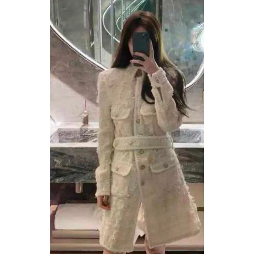 Chanel Wool Dress MultiColor Wool Very good - Box View
