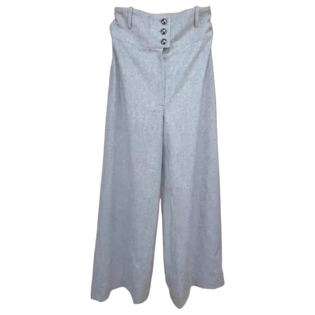Chanel Wool Trousers MultiColor Wool Very good - Front View
