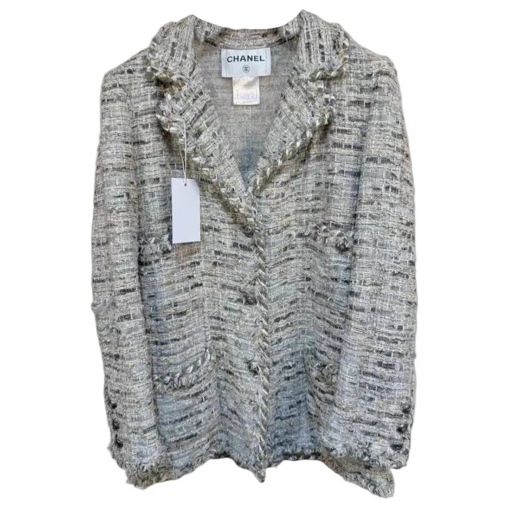 Chanel La Petite Veste Noire Wool Jacket MultiColor Wool Very good - Front View