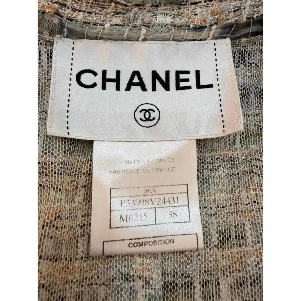 Chanel La Petite Veste Noire Wool Jacket MultiColor Wool Very good - Inside View