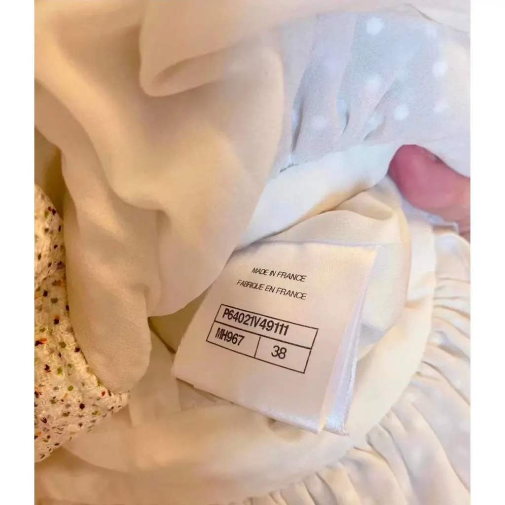 Chanel Polyester Dress MultiColor Polyester Very good - Inside View