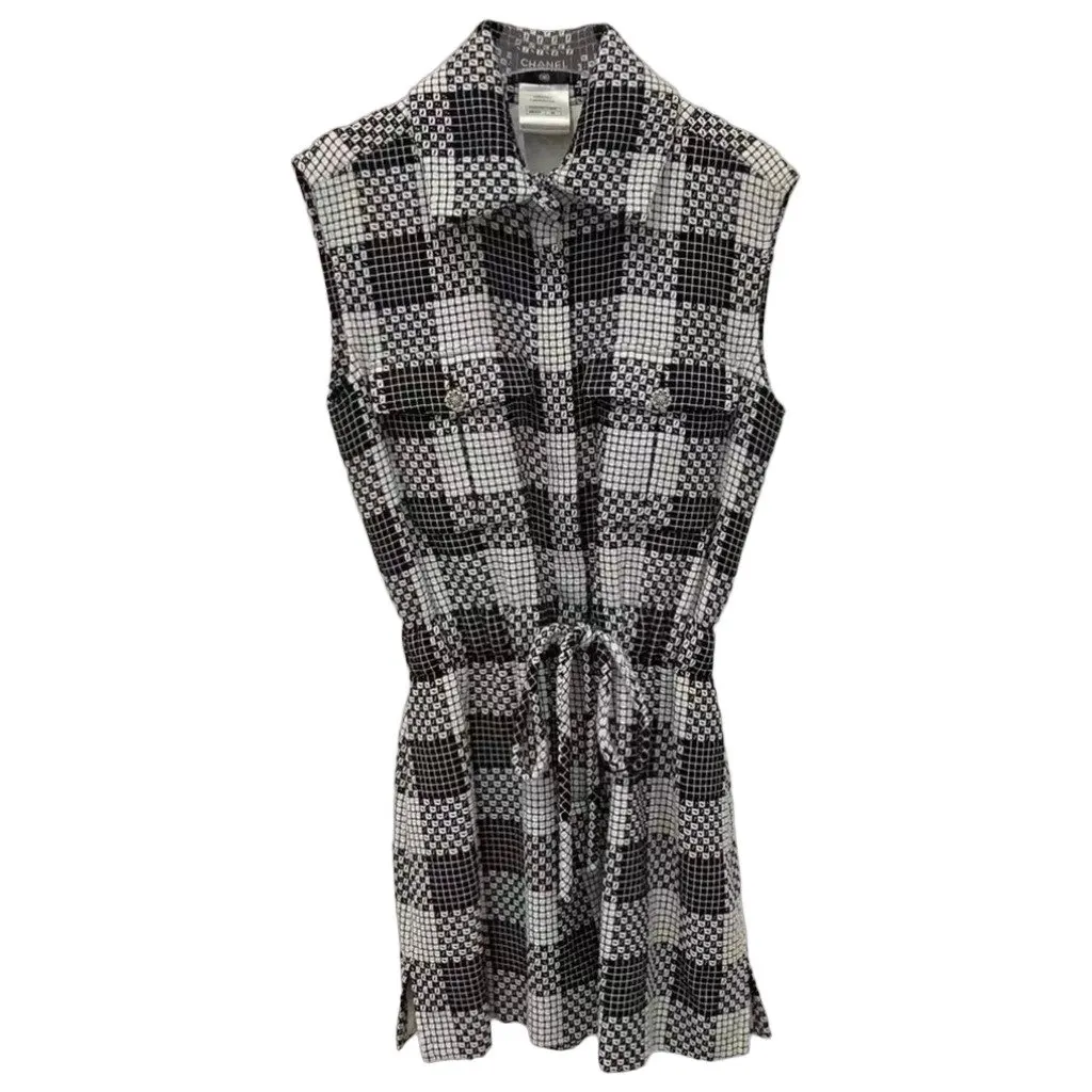 Chanel Cotton Jumpsuit MultiColor Cotton Very good - Front View