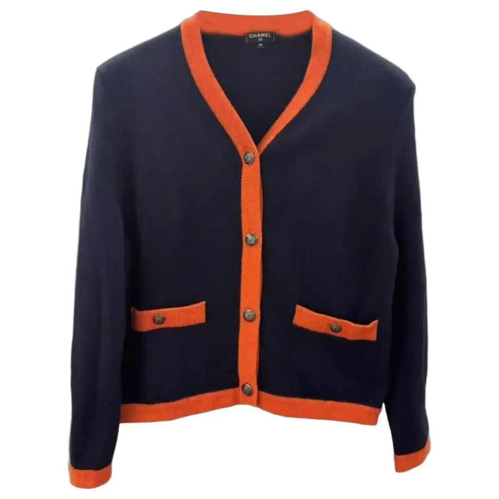 Chanel Cashmere Knitwear MultiColor Cashmere Very good - Front View