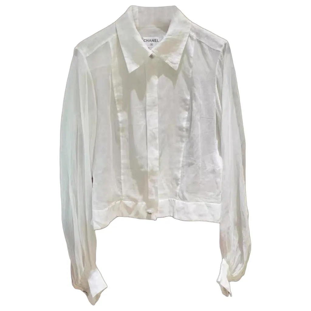 Chanel Cotton Top MultiColor Cotton Very good - Front View
